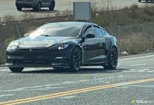 造型更具进攻性 新款Model S谍照曝光-深圳汽车网