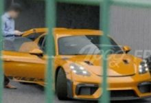 保时捷718 Cayman GT4 RS无伪实车曝光-深圳汽车网
