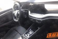 海外版造型 斯柯达新明锐PRO内饰谍照-深圳汽车网