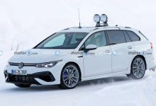 全新高尔夫R旅行版无伪实车谍照曝光-深圳汽车网