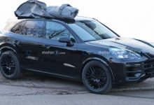 前脸/车尾变化明显 新款Cayenne谍照-深圳汽车网