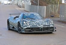 或搭48V轻混？ 帕加尼Huayra R谍照曝光-深圳汽车网