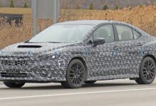 全新一代斯巴鲁WRX车型路试谍照曝光-深圳汽车网