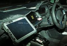 造型前卫 Q4 Sportback e-tron内饰谍照-深圳汽车网