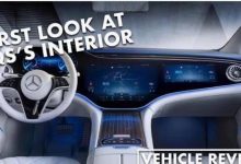 科技感太强了 奔驰EQS内饰提前曝光-深圳汽车网