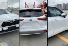 搭配2.5L混动系统 全新汉兰达实车曝光-深圳汽车网