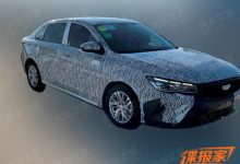 内部代号SS11 吉利全新轿车路试谍照-深圳汽车网