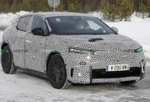 搭细长头灯 MEGANE VISION量产版谍照-深圳汽车网