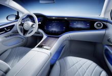 科技感溢出屏幕 奔驰EQS内饰官图发布-深圳汽车网