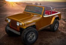 复古风设计 Jeepster海滩版概念车官图-深圳汽车网