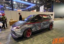 2021上海车展探馆:哪吒V改装版实车-深圳汽车网