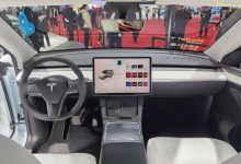 2021年上海车展：Model Y白色内饰亮相-深圳汽车网