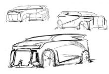 上汽大通MAXUS MIFA 概念车手稿图曝光-深圳汽车网