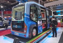 2021上海车展：AUV欧辉自动驾驶小巴-深圳汽车网