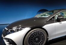 豪华与运动兼顾 奔驰EQS实车图曝光-深圳汽车网