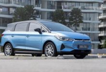 造型借鉴宋MAX 新款比亚迪e6亮相新加坡-深圳汽车网