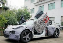 又见飞翼门！极氪001新车型谍照曝光-深圳汽车网