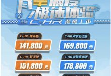 售14.18万起 广汽丰田新款C-HR正式上市-深圳汽车网