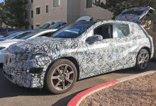 内饰科技感爆棚 奔驰EQS SUV最新谍照-深圳汽车网