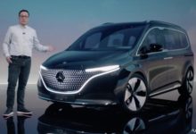 纯电动家用MPV 奔驰EQT概念车正式发布-深圳汽车网