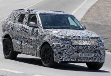 造型硬朗威猛 全新路虎揽胜运动版谍照-深圳汽车网