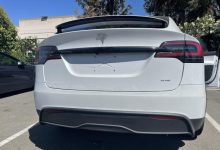 二排配屏幕 特斯拉Model X Plaid谍照-深圳汽车网