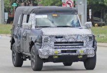 或2022年亮相 福特Bronco混动版谍照-深圳汽车网