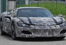双涡轮V6+电机 法拉利全新混动车型谍照-深圳汽车网