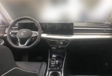 换装贯穿式大屏 曝新大众凌渡内饰谍照-深圳汽车网