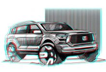 3.0T+9AT/辨识度极高 曝坦克600手绘稿-深圳汽车网