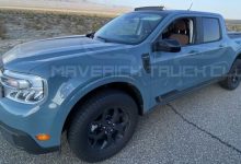 入门皮卡 福特Maverick先行版实车曝光-深圳汽车网