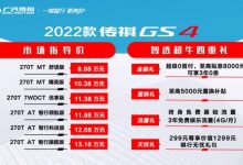 售8.98万起 新款广汽传祺GS4正式上市-深圳汽车网