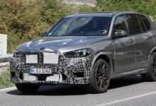 前脸小幅度调整 新款宝马X5 M谍照曝光-深圳汽车网