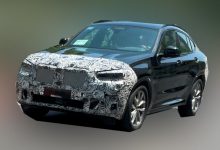 最新家族化设计上身 新款宝马X4谍照-深圳汽车网