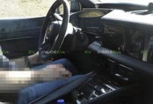 科技化风格 曝保时捷Macan EV内饰谍照-深圳汽车网