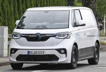 非常个性 大众ID.BUZZ Cargo量产版谍照-深圳汽车网