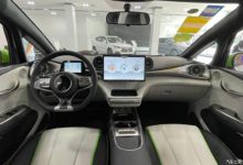 海洋美学设计 比亚迪海豚实车内饰曝光-深圳汽车网