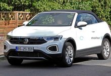 迎来新设计 新款大众T-ROC敞篷版谍照-深圳汽车网