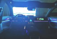 配备副驾娱乐屏 哪吒S车内谍照曝光-深圳汽车网