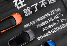 同比18.88% 领克官方公布2021年7月销量-深圳汽车网