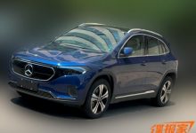 搭双电机四驱系统 国产奔驰EQA实车谍照-深圳汽车网