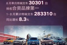 同比增长18.1% 上汽大众公布1-8月销量-深圳汽车网