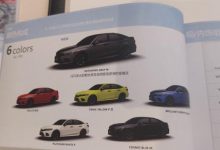 6种外观颜色 全新思域部分配置曝光-深圳汽车网