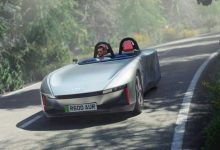 续航400英里 Aura纯电动概念敞篷车官图-深圳汽车网