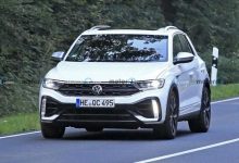 预计2022年发布 曝新款大众T-ROC R谍照-深圳汽车网