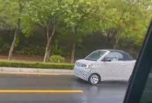 五菱宏光MINIEV敞篷版量产谍照曝光-深圳汽车网