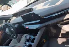 采用家族式设计 长安UNI-V内饰谍照-深圳汽车网