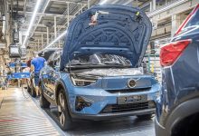 沃尔沃C40 RECHARGE纯电动版正式下线-深圳汽车网