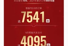 受芯片影响 零跑汽车9月交付新车4095辆-深圳汽车网
