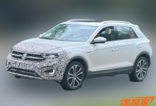 前脸小幅度修改 新款T-ROC探歌谍照曝光-深圳汽车网